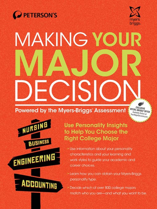 Cover image for Making Your Major Decision